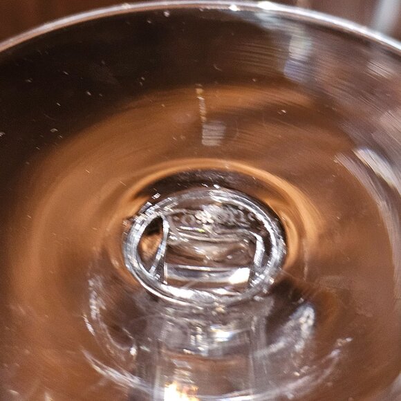 Fostoria Puritan crystal Ice Tea Glasses 6" set-3 midcentury modern minimalist - Picture 6 of 9